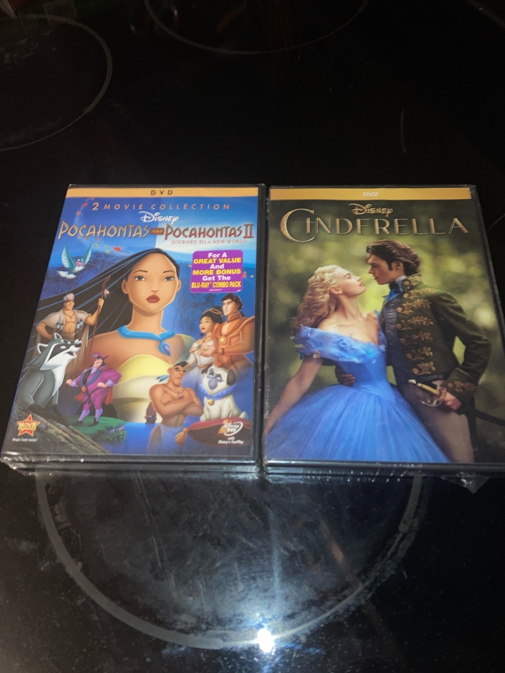Two Sealed Disney DVDs